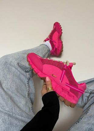 Кроссовки jacquemus x nike air humara 'pink'8 фото