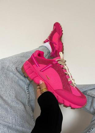 Кроссовки jacquemus x nike air humara 'pink'2 фото