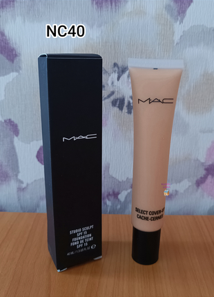 Тональний крем mac studio sculpt spf 15 foundation тон nc40