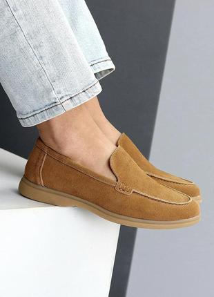 Мокасины "grass" женские натур.замша,