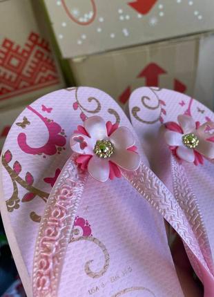 Жіночі тапки шльопанці havaianas rosa4 фото