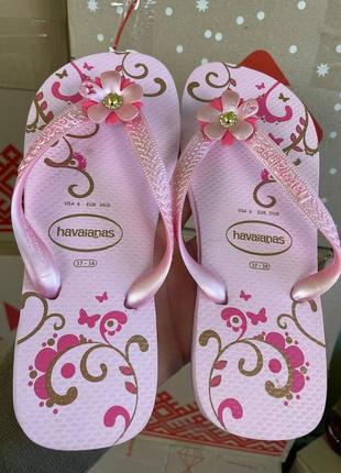 Жіночі тапки шльопанці havaianas rosa3 фото