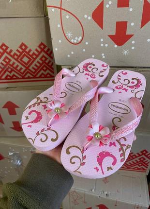 Жіночі тапки шльопанці havaianas rosa2 фото