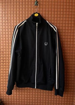 Винтажная олимпийка fred perry с лампасами