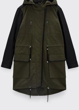 Демисезонная парка от zara