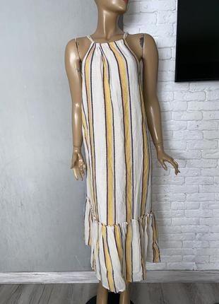 Сукня сарафан в полоску mint velvet , m1 фото