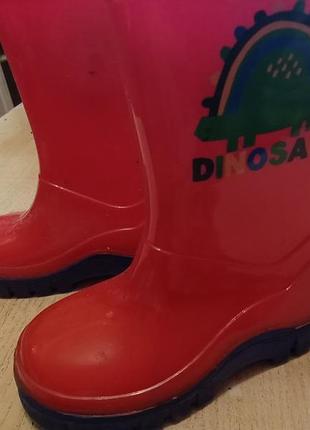 Продам детские резиновые сапоги, стелька 15 см