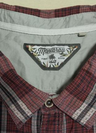 Качественная стильная брендовая рубашка mantaray2 фото