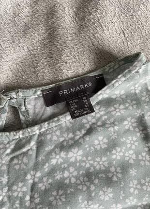 Летнее платье в цветочек &lt;unk&gt; primark3 фото