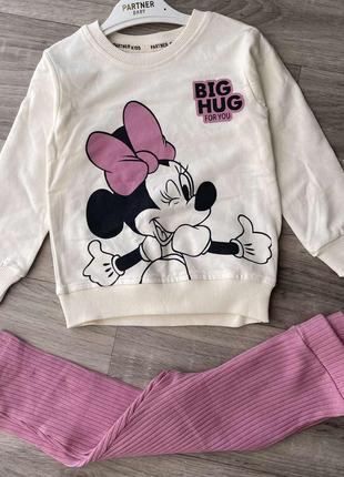 Міккі костюм для дівчат дівчинки кофточка лосіни