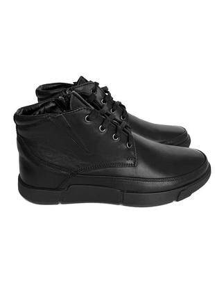 Зимові чоловічі шкіряні черевики detta 40 розмір зимние мужские кожаные ботинки зима 40 размер