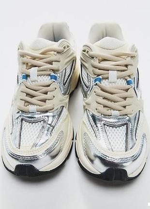 Zara комбіновані кросівки