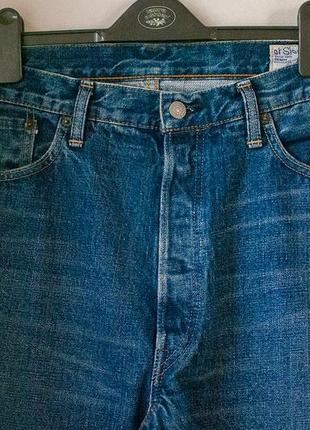 Новые японские джинсы orslow straight fit 105 selvedge5 фото