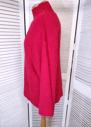 Красный мягкий свитер6 фото
