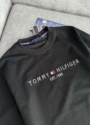 Світшот із замком must tommy hilfiger чорний