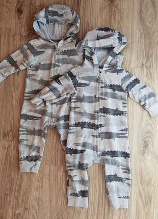 Ромпер, комбинезон, человечек carters двухнитка