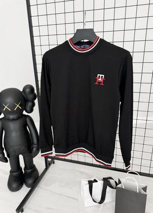 Світшот із замком must tommy hilfiger чорний