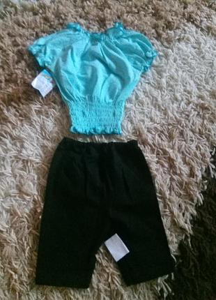 Літній костюм для дівчинки 2-3 рочки зріст 92-98 см розмір 28