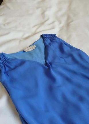 Голубая блуза