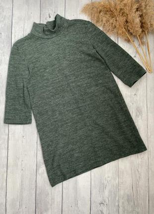 Тёплое платье zara м(38)10