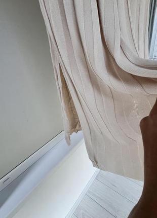 Платье из тележки в рубчик4 фото