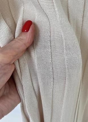 Платье из тележки в рубчик6 фото