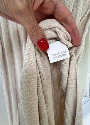 Платье из тележки в рубчик7 фото