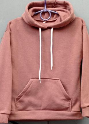 Худи/толстовка/кофта 💫на флісі 💫с капюшоном 💫 коричнева 💫 шоколадная 💫 мокко 💫 для девочки 💫