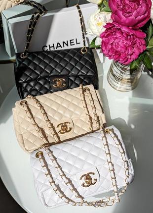 Сумка жіноча в стилі chanel середня