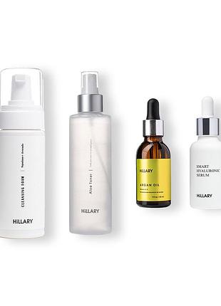 Набір для щоденного догляду за обличчям восени для сухої шкіри hillary autumn daily care for dry skin