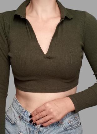 Стильный укороченный топ.