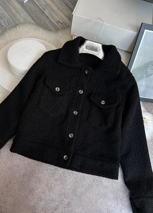 Жакет женский меховой букле барашек разм.s-xl