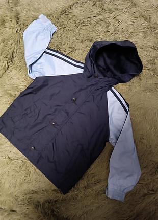 Штурмовка-дощовик з капюшоном для хлопчика 3-4 роки