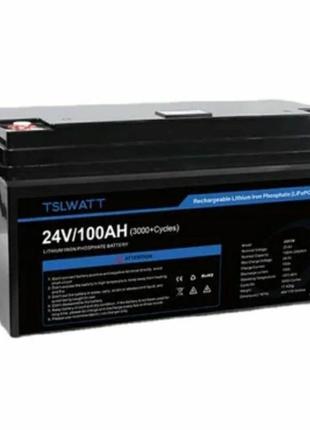 Аккумулятор tslwatt 24 вольта 100 ач lifepo4