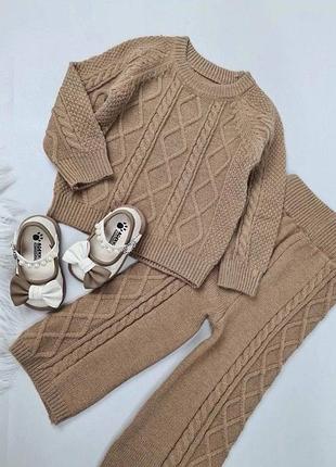 Костюм дитячий вʼязаний