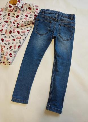 Комплект рубашка и джинсы на мальчика 4-6 лет4 фото