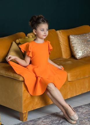 Стильна сукня дитяча святкова й повсякденна🌸4 фото