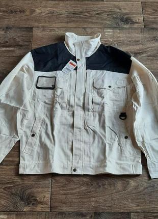 Пиджак новый рабочий белый jobmen