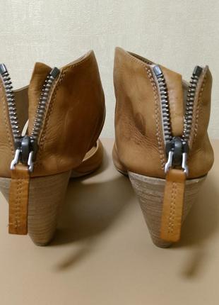 Итальянские кожаные босоножки el.6 фото