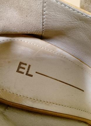 Итальянские кожаные босоножки el.9 фото