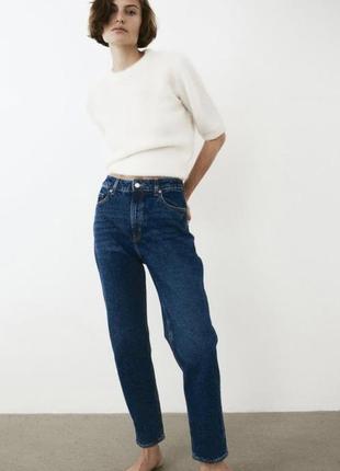 Джинси мом h&m