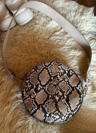 Сумка кроссбоди леопард