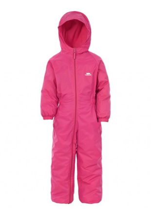 Утеплений, водонепроникний комбінезон, брудопруф, дощовик, trespass kids' rain suit dripdrop.