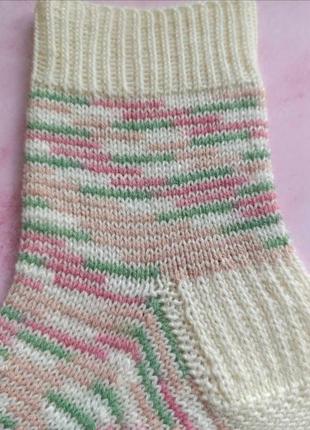 Женские носки ручной работы, размер 38-39.