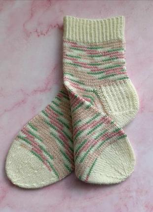 Женские носки ручной работы, размер 38-39.