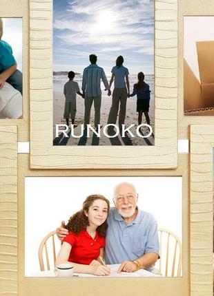 Набір рамок 1 в стандартному однотонному кольорі8 фото