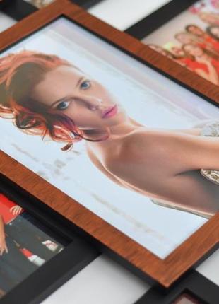 Набір рамок 1 в стандартному однотонному кольорі5 фото