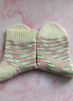 Женские носки ручной работы, размер 38-39.