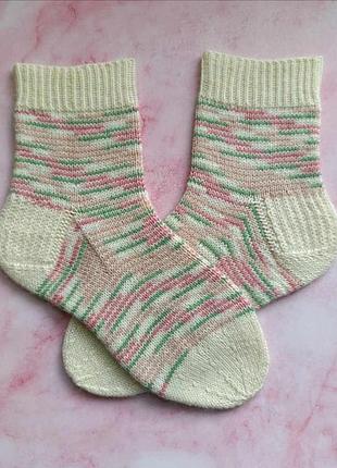 Женские носки ручной работы, размер 38-39.