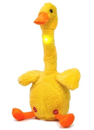 Інтерактивна плюшева іграшка, що танцює гусак, повторювач